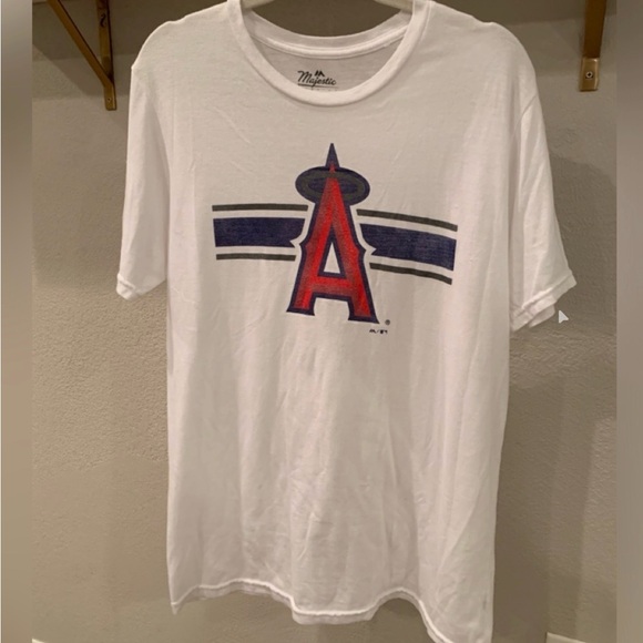 Majestic Other - Majestic Threads LA Angels Baseball Graphic T-Shirt